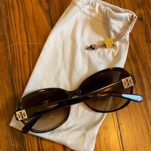 Tory Burch TY7033 Brown Tortoise Sunglasses